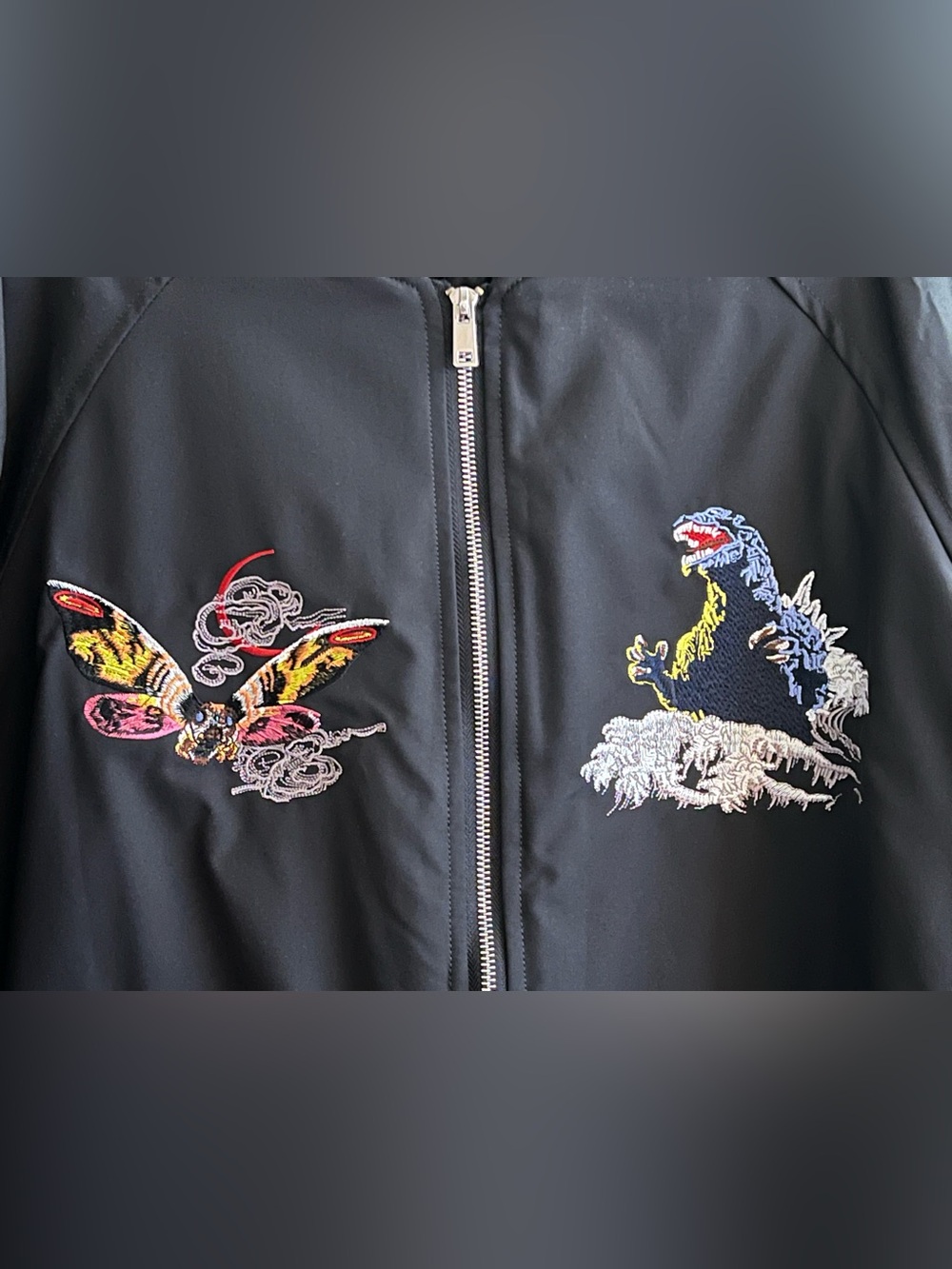 Godzilla & Mothra
Embroidered Quilted Sukajan Bomber Jacket - Picture 5 of 9